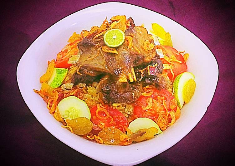 Resep Nasi Majboos AKA Nasi Makbos AKA Nasi Machboos AKA Nasi Kabsa Anti Gagal