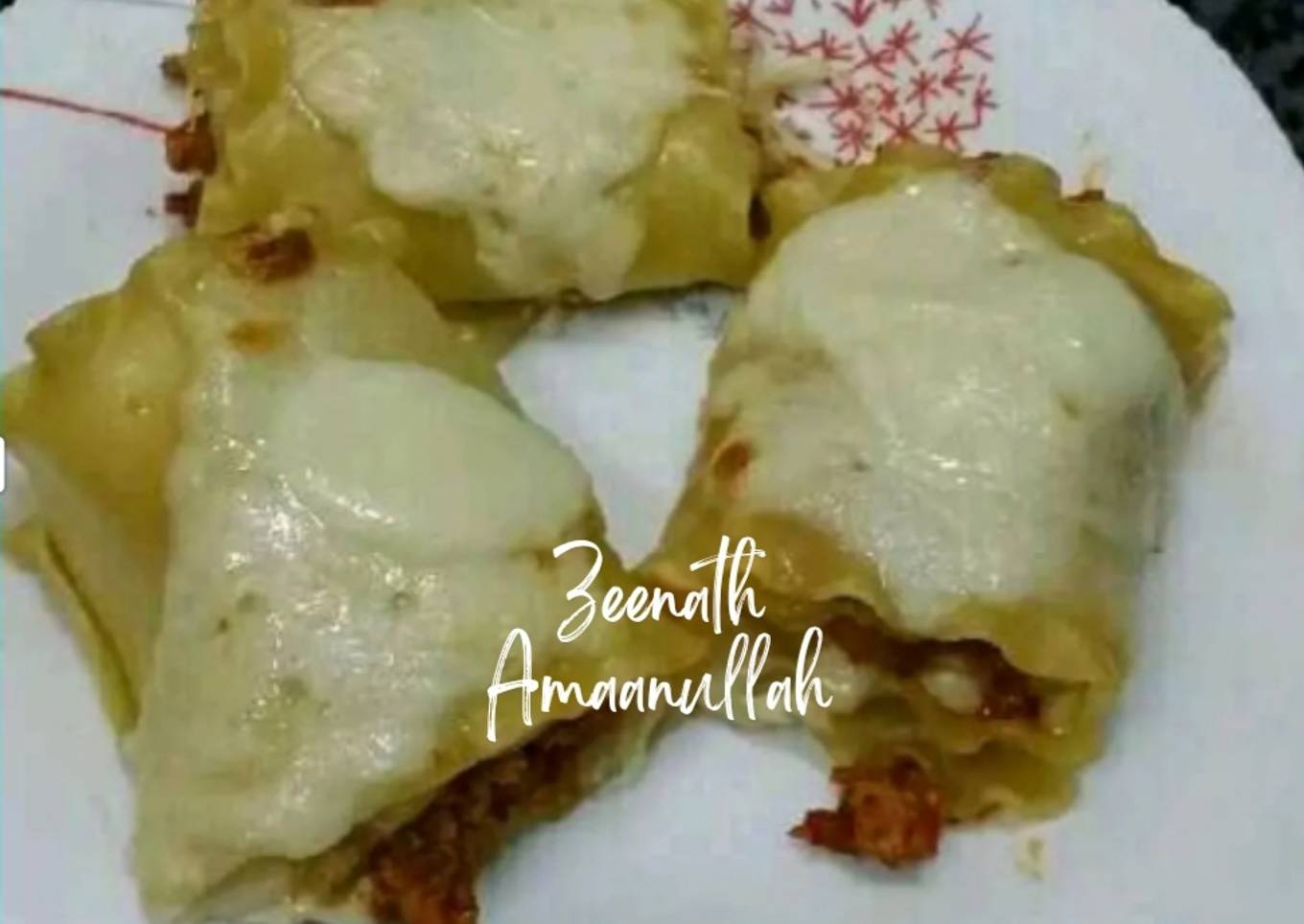 Lasagna Roll Ups