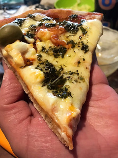 Una foto de Pizza a la piedra con masa madre