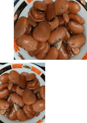 صورة لوصفة طريقة عمل الباقلاء اليابسة او الفول 👍😌