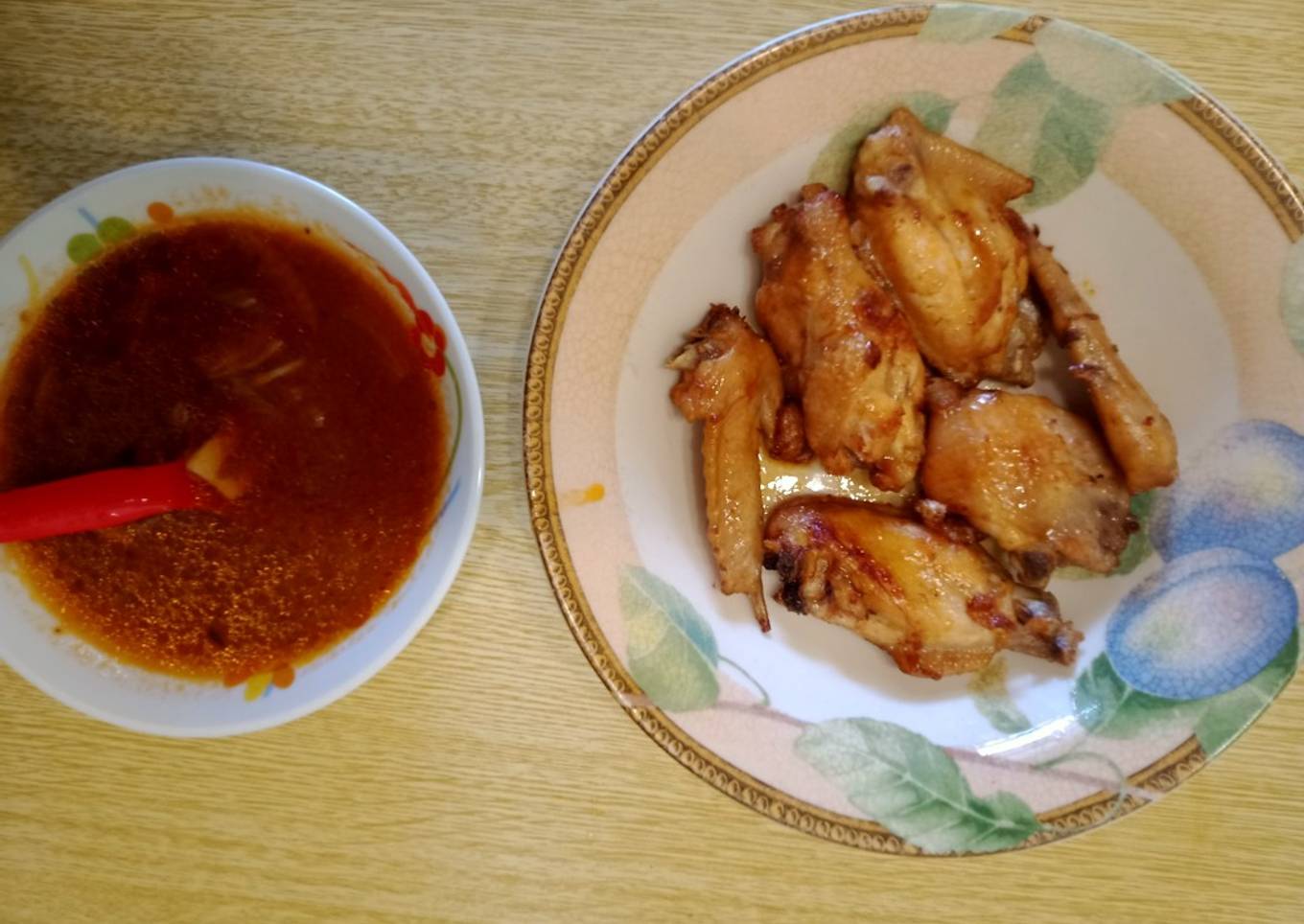 Sayap Ayam Goreng Korea (No Tepung)