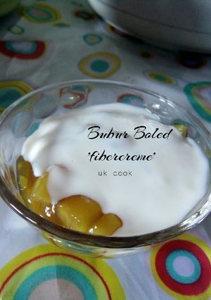 Foto resep Bubur Boled (ubi) "fiber creme"