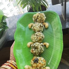 A picture of Oil free Sabudana vada.