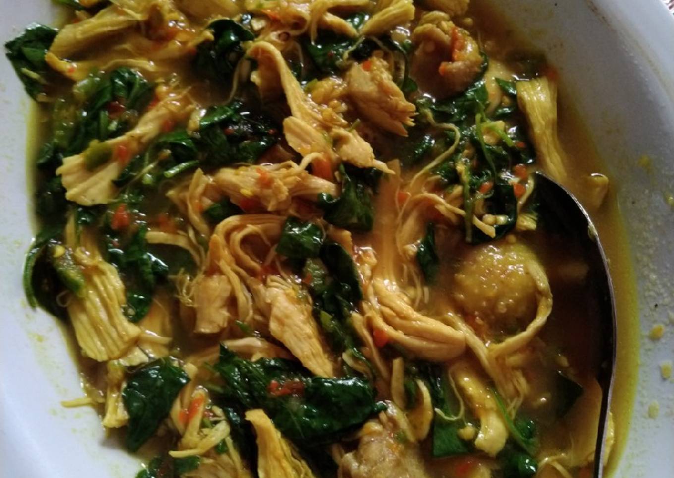 Ayam suwir rica rica
