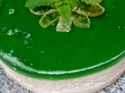Una foto de tarta de mojito