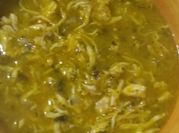 Uma foto de repolho sopa