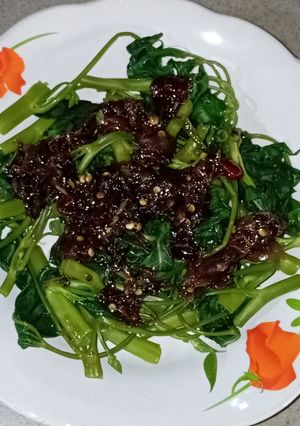 Foto resep Brambang Asem Kangkung