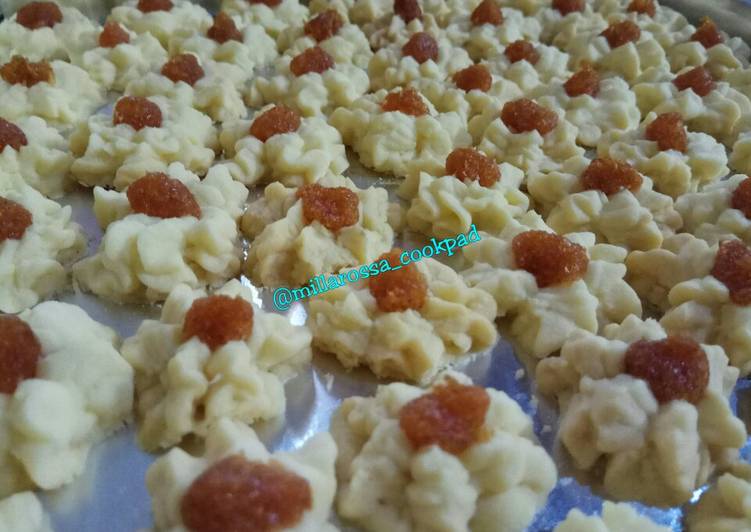 Resep Semprit Susu Selai Nanas Anti Gagal