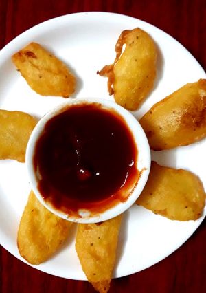 A picture of Potato pakora.
