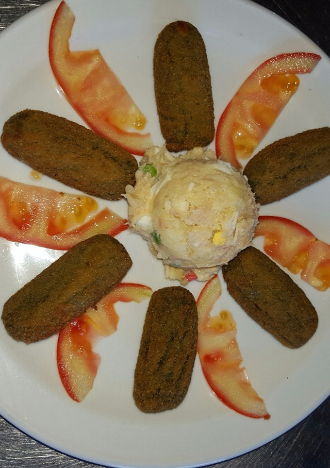 Una foto de Croquetas de espinacas