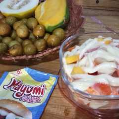 Salad buah manis tanpa keju-レシピのメイン写真