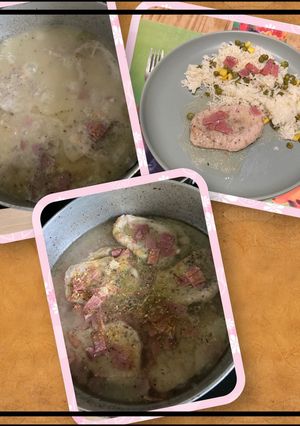 Natúr sertéskaraj szelet 🍖🥘🍚😋 recept fotója