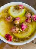 Trà chanh mật ong hoa hồng giã tay đầy tình yêu