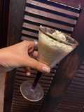 Capucchino frío con ron