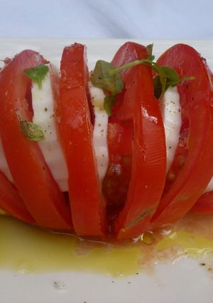 Una foto de Amanida Caprese