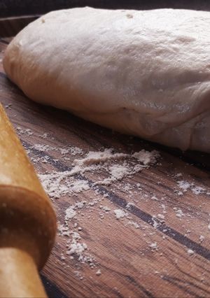 صورة لوصفة عجينة لجميع المعجنات 🥟