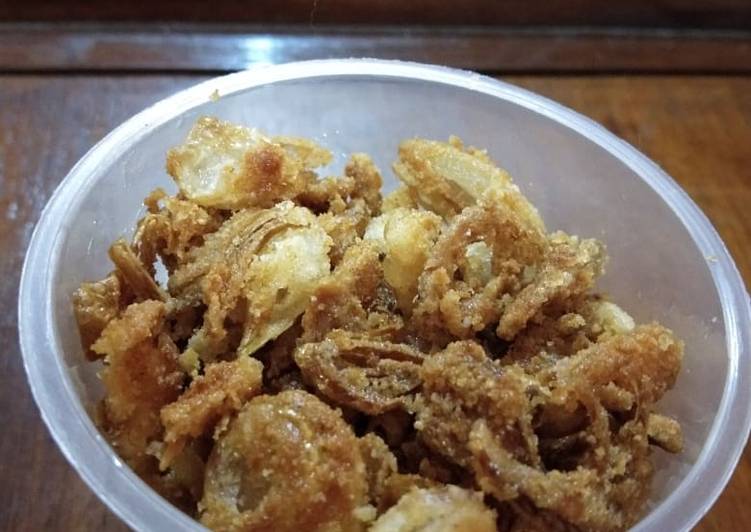 Bawang goreng crispy