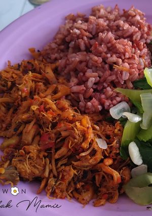 Foto resep 7. Ayam Suwir Bali