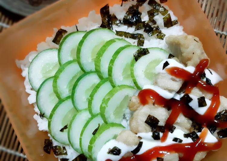 Cara Gampang Menyiapkan Tuna Mayo Rice Bowl Anti Gagal