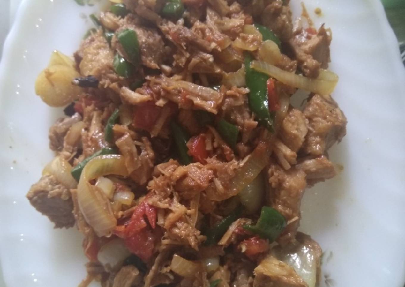Babi masak cabe hijau
