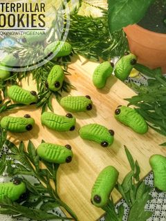 Foto resep Kue Ulat Bulu / Caterpillar Cookies