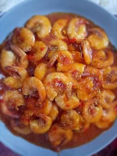 Foto resep Udang Saos Padang