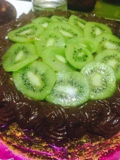 صورة لوصفة كيكة الكاكاو