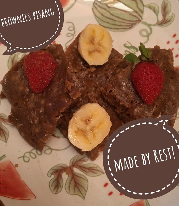 Foto resep Brownies pisang🍌🍫