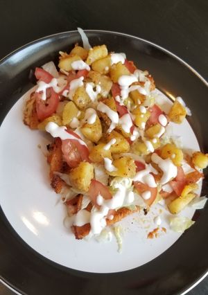 Una foto de Enchiladas rojas sencillitas "fácil y deliciosas"