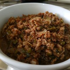 Minced Beef stew A picture of Minced Beef stew.