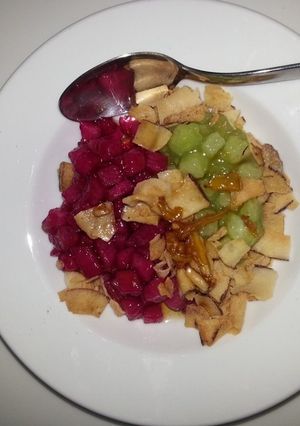 Hình của món Chè củ đậu (củ sắn).