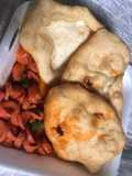 Hojaldre Panameño 🇵🇦 con salchicha guisada