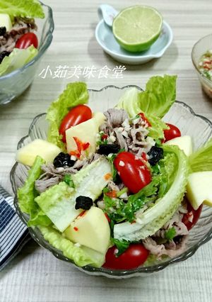 泰式溫沙拉 的食譜成品照片