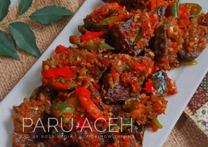 Resep Sambal Paru Aceh Oleh Rosa Redia Cookpad