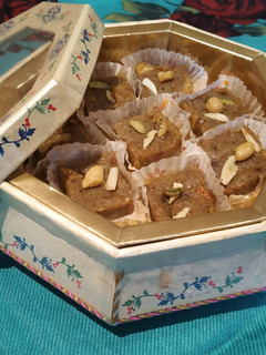 A picture of Avocado Burfi.