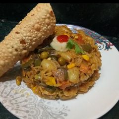 A picture of Elbow pulav.