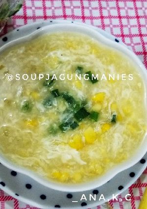 Foto resep ,🌽Soup jagung telur🌽