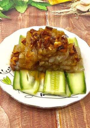 Hình của món Thuỷ tinh bì đông.