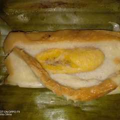 A picture of Nogosari Roti Tawar isi Pisang Raja.