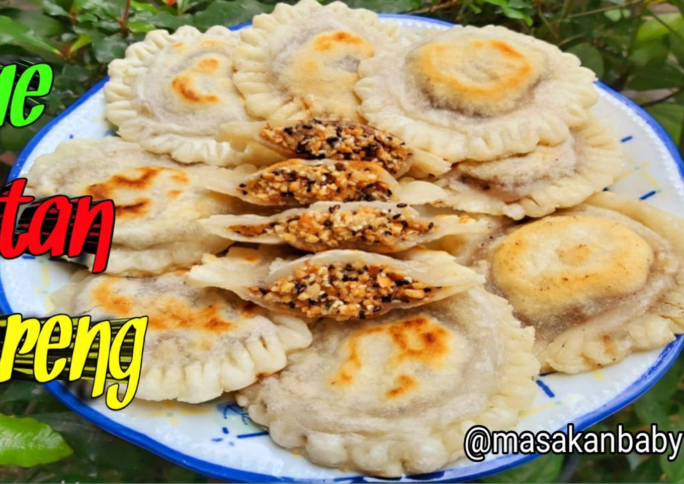 Kue ketan Goreng Isi Kacang Tanah