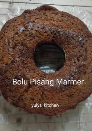 Foto resep Bolu pisang marmer