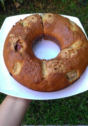 Una foto de Torta de banana súper fácil!
