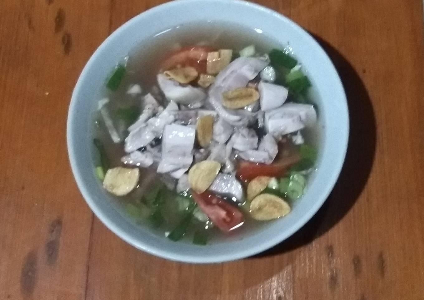 Soto ayam bening