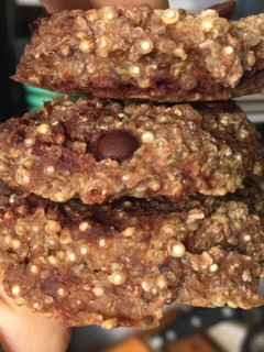 Una foto de Galletas de quinoa y plátano