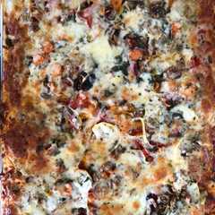 Una foto de Pizza de verano