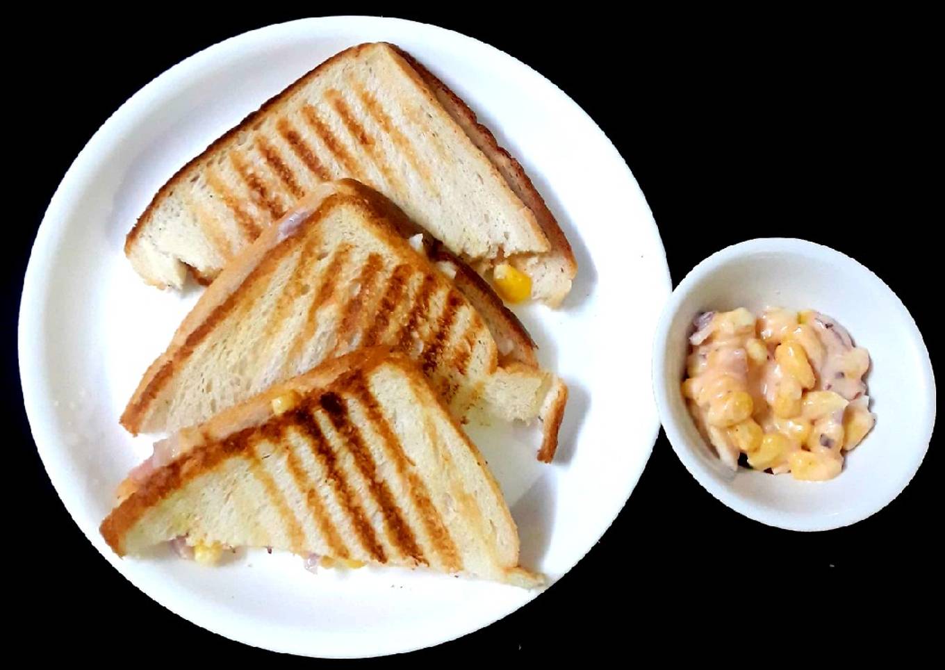 Corn Sandwiches