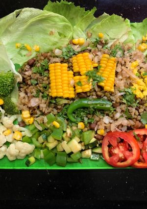 A picture of Green Veg Salad.