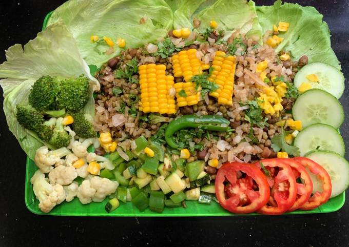 Recipe of Any-night-of-the-week Green Veg Salad