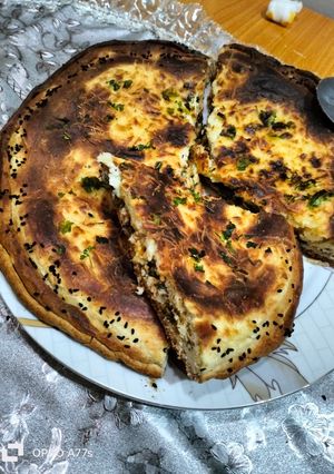 صورة لوصفة فطيرة السلق والدجاج