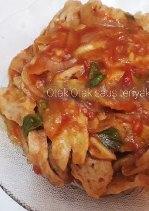 Foto resep Otak otak saus teriyaki pedas